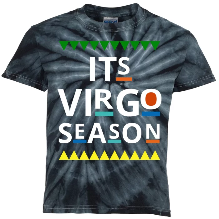 Its Virgo Season Kids Tie-Dye T-Shirt