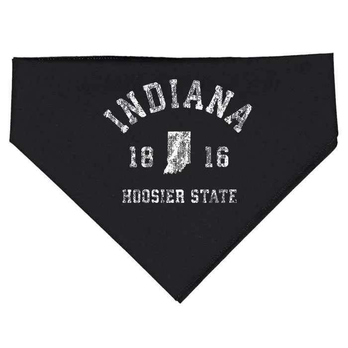 Indiana Vintage Sports USA-Made Doggie Bandana