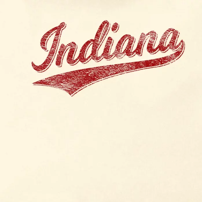 Indiana Varsity Script Classics Sports Zip Tote Bag