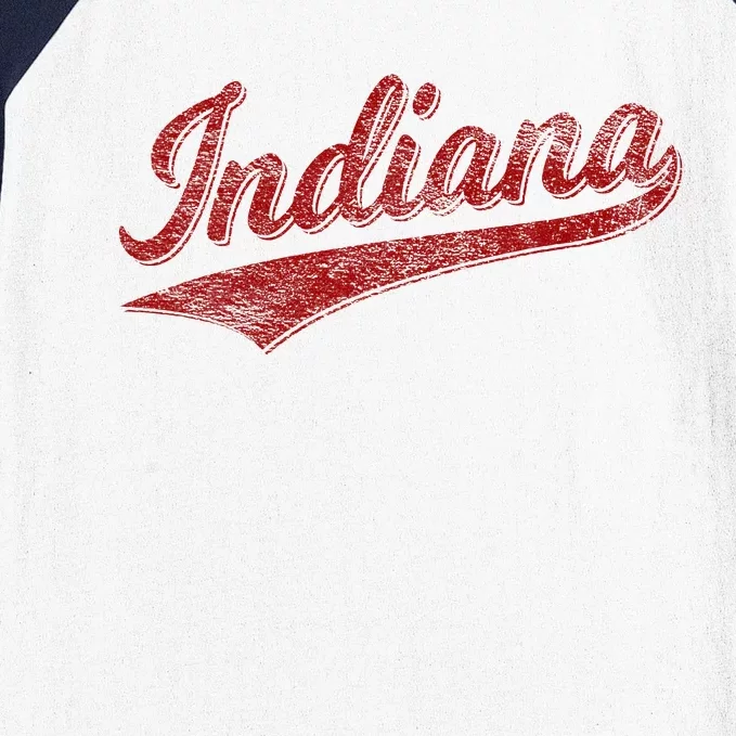 Indiana Varsity Script Classics Sports Baseball Sleeve Shirt