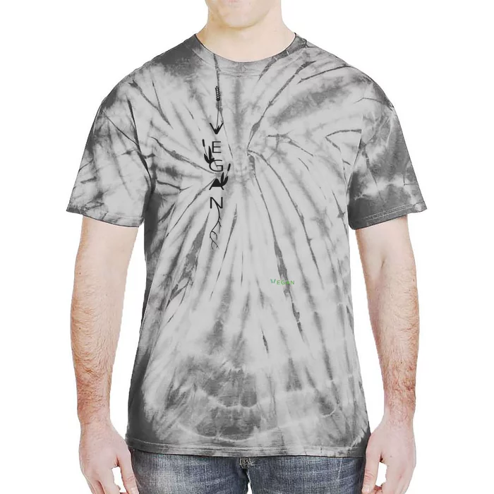 Im Vegan Shirts Vegan Roots Leafs Plant Based Tie-Dye T-Shirt