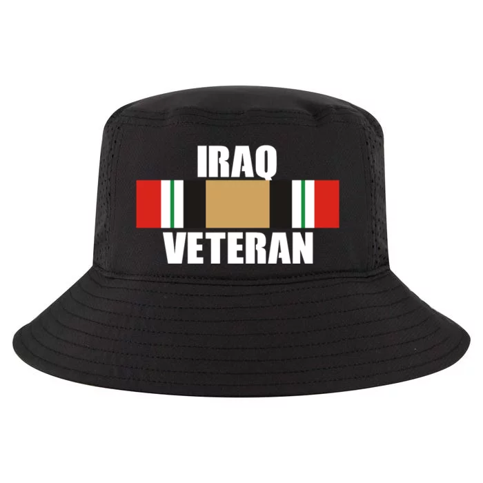 Iraq Veteran Stripe Badge Cool Comfort Performance Bucket Hat