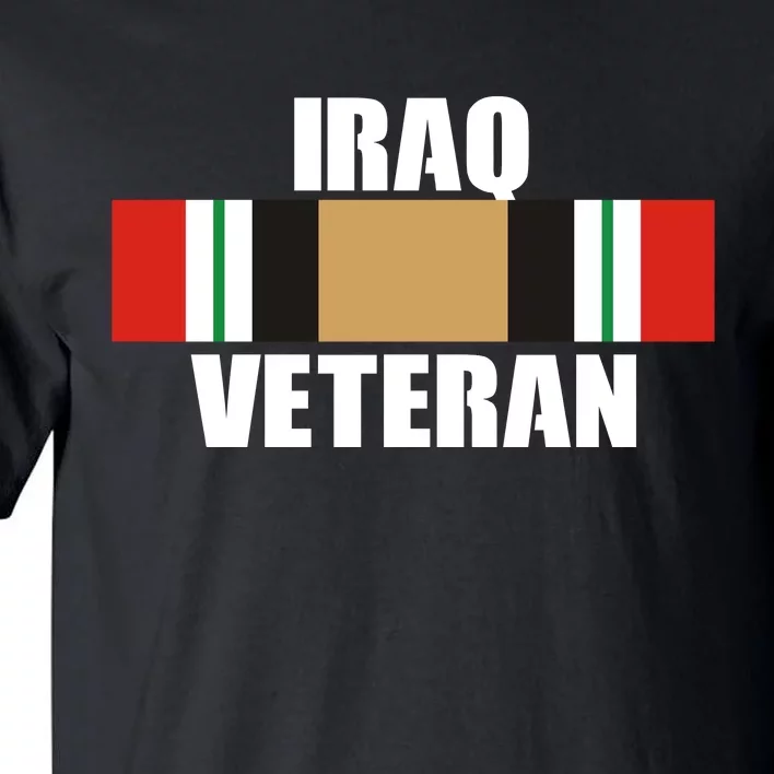 Iraq Veteran Stripe Badge Tall T-Shirt