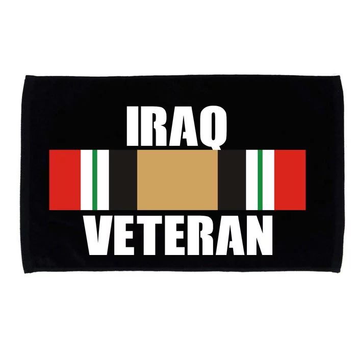 Iraq Veteran Stripe Badge Microfiber Hand Towel