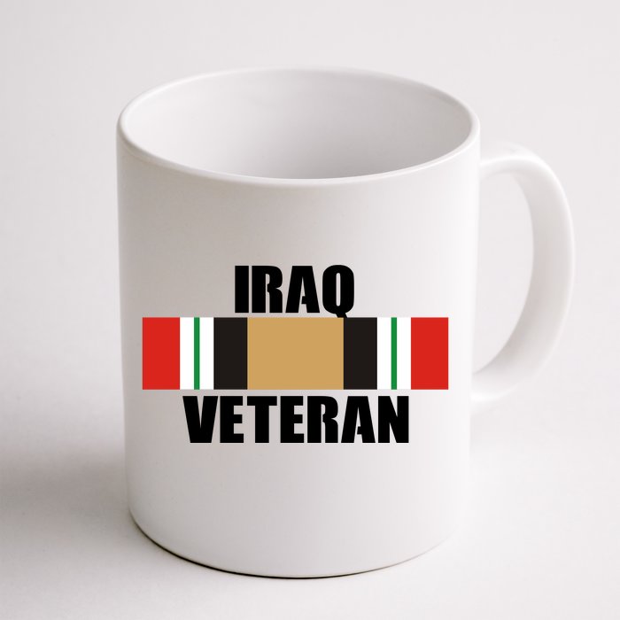 Iraq Veteran Stripe Badge Front & Back Coffee Mug