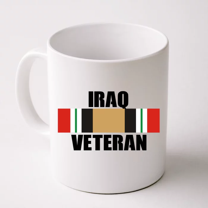 Iraq Veteran Stripe Badge Front & Back Coffee Mug