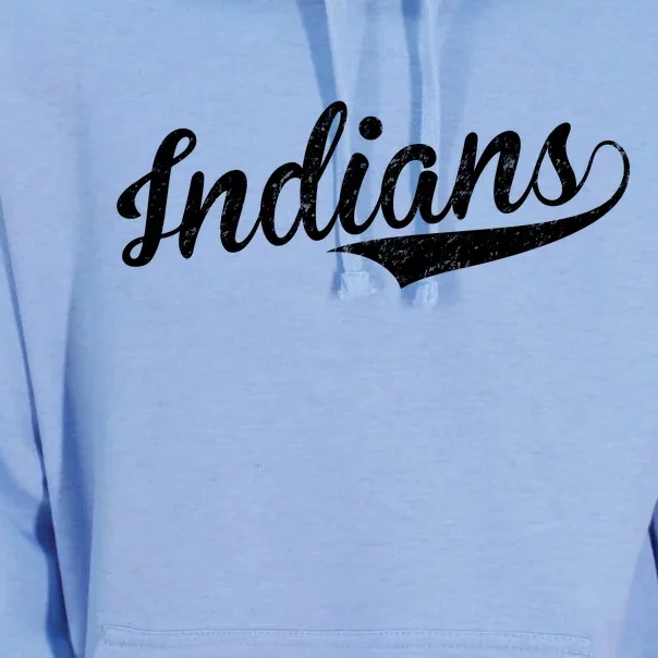 Indians Vintage Team Logo Unisex Surf Hoodie