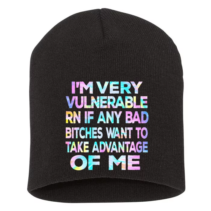 Im Very Vulnerable Rn If Any Bad Bitches Want To Take Short Acrylic Beanie