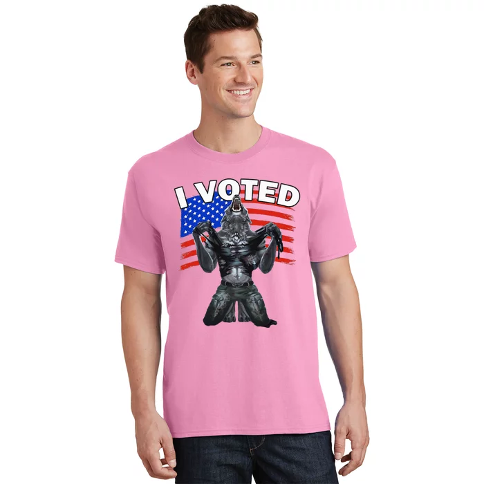 I Voted Werewolf T-Shirt