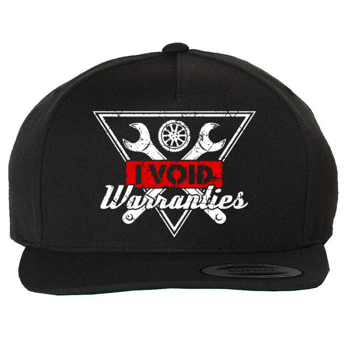 I Void Warranties Wool Snapback Cap