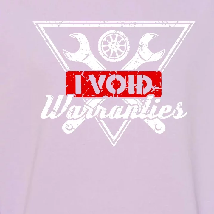 I Void Warranties Garment-Dyed Sweatshirt