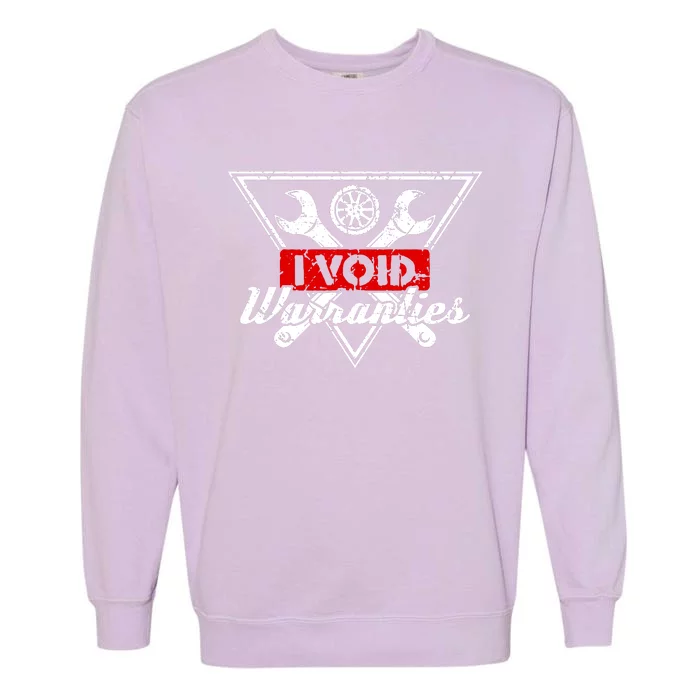 I Void Warranties Garment-Dyed Sweatshirt