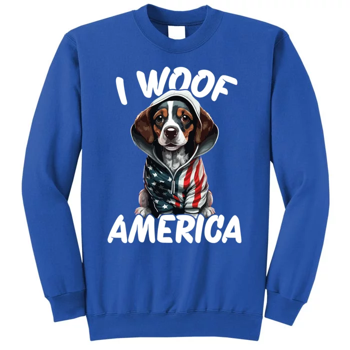 I Woof America Gift Sweatshirt