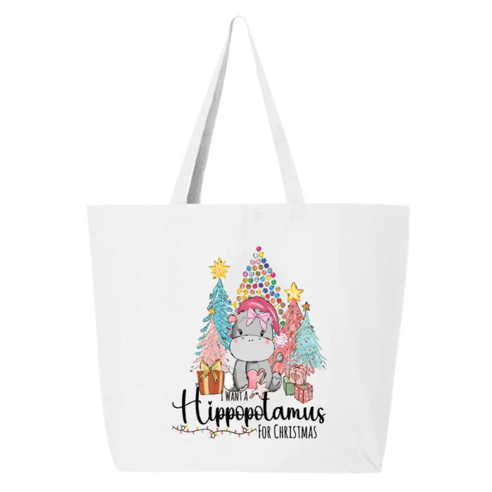 I Want A Hippopotamus Christmas 25L Jumbo Tote