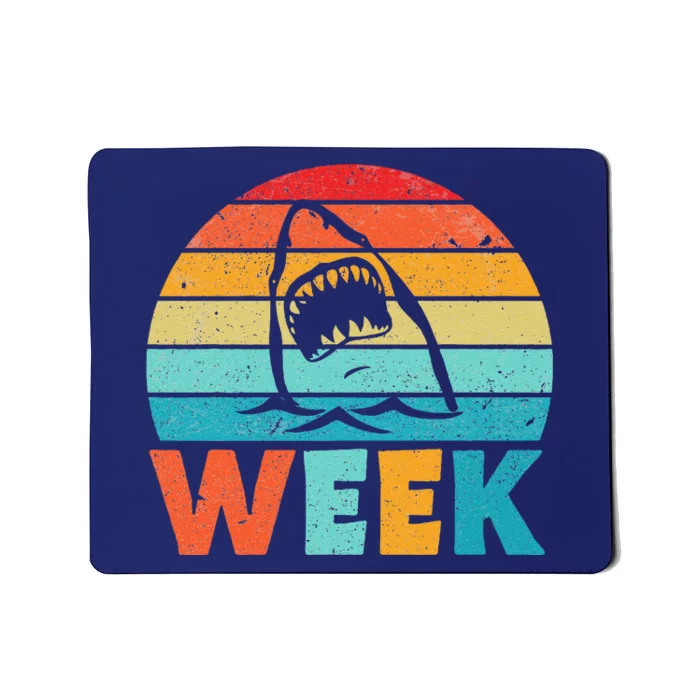 I Waited All Year For This Week Funny Shark Ocean Wildlife Mousepad