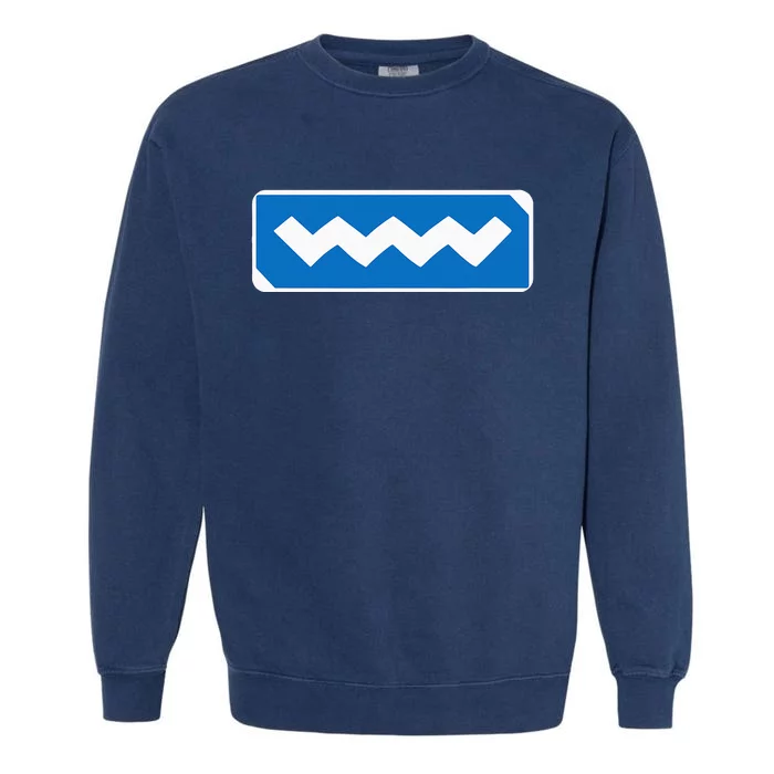 Ireland Wild Atlantic Way Garment-Dyed Sweatshirt