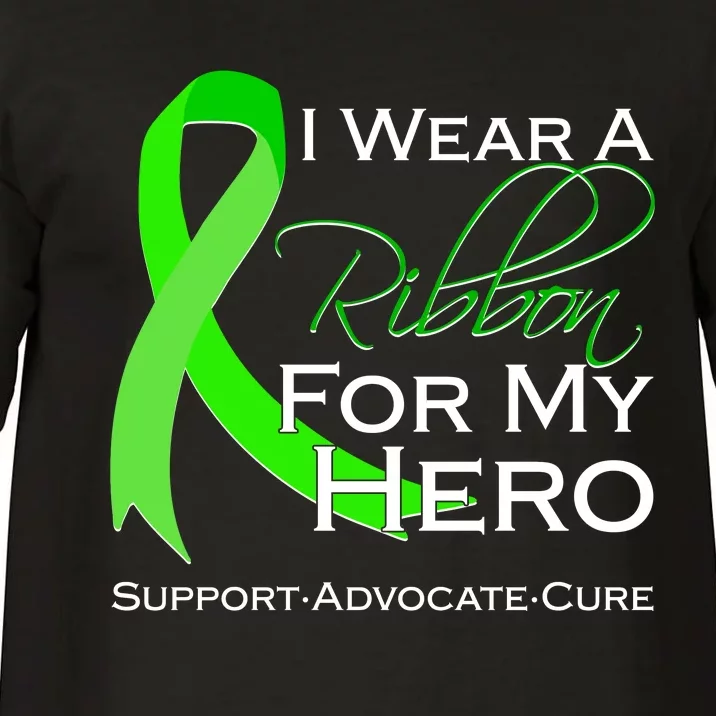 I Wear A Green For My Hero Bone Marrow Awareness Comfort Colors T-Shirt