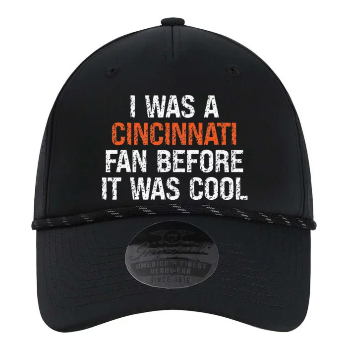 I Was A Cincinnati Fan Before It Was Cool Performance The Dyno Cap