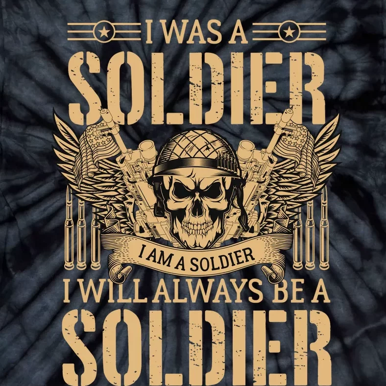 I Was A Solder Veteran T Tie-Dye T-Shirt