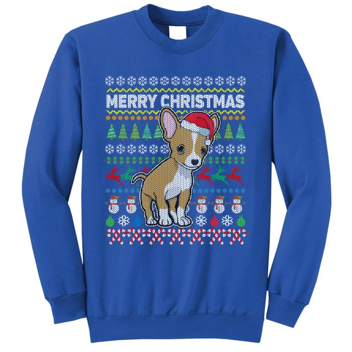 I Want A Chihuahua For Christmas Ugly Sweater Dog Xmasoutfit Gift Sweatshirt