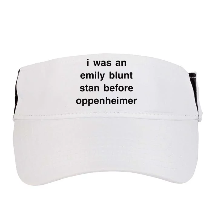 I Was An Emily Blunt Stan Before Oppenheimer Adult Drive Performance Visor