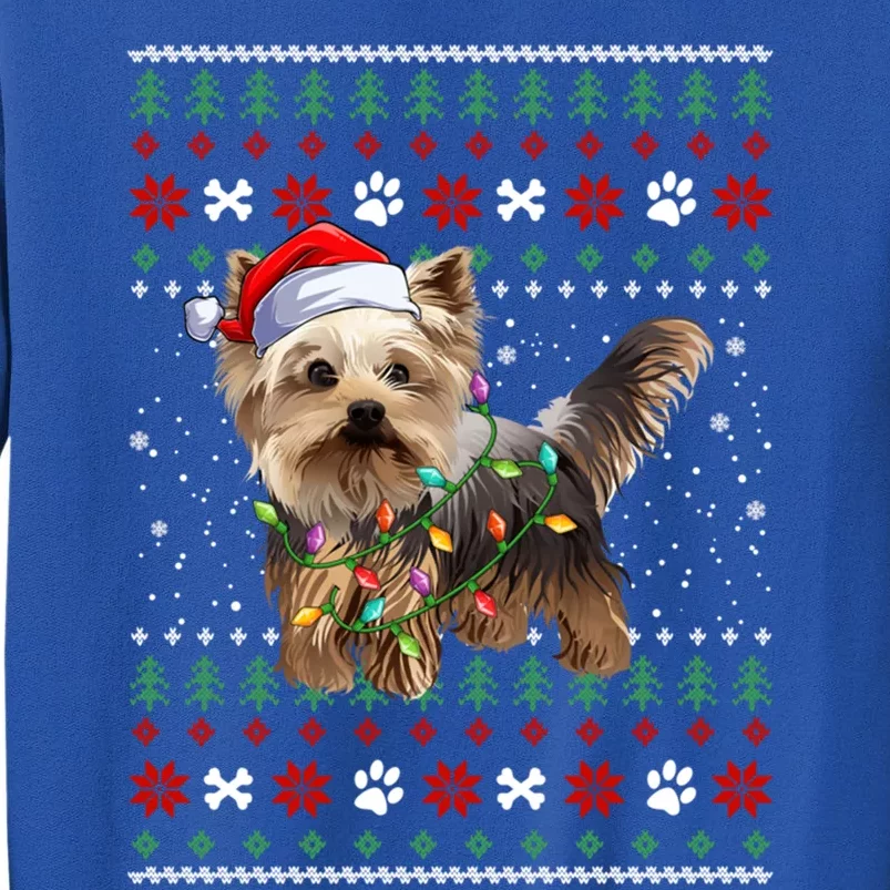 I Want A Yorkie For Christmas Ugly Sweater Dog Xmasoutfit Cute Gift Sweatshirt