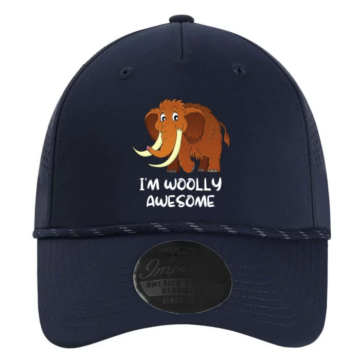 I'm Woolly Awesome Cute Woolly Mammoth Performance The Dyno Cap