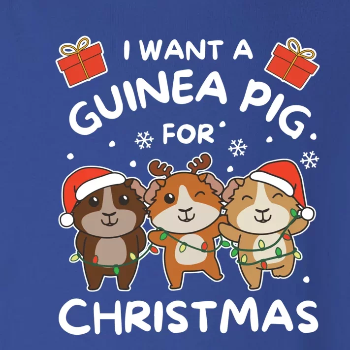 I Want A Guinea Pig For Christmas Cute Animals Gift Toddler Long Sleeve Shirt