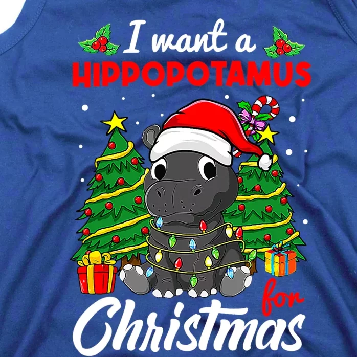 I Want A Hippopotamus For Christmas Xmas Boys Gift Tank Top