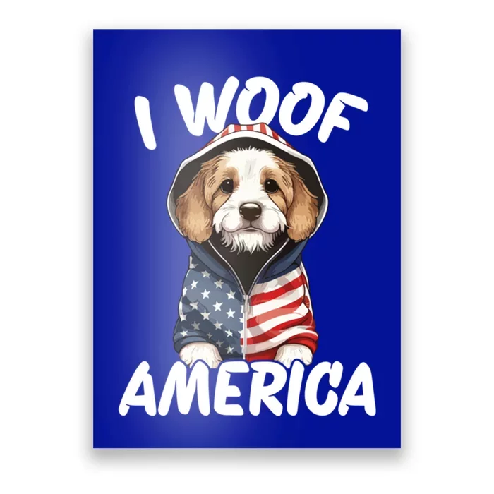 I Woof America Gift Poster