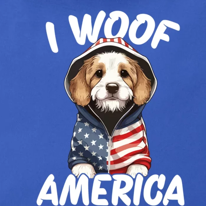 I Woof America Gift Zip Tote Bag