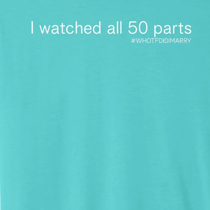 I Watched All 50 Parts Who Tf Did I Marry ChromaSoft Performance T-Shirt