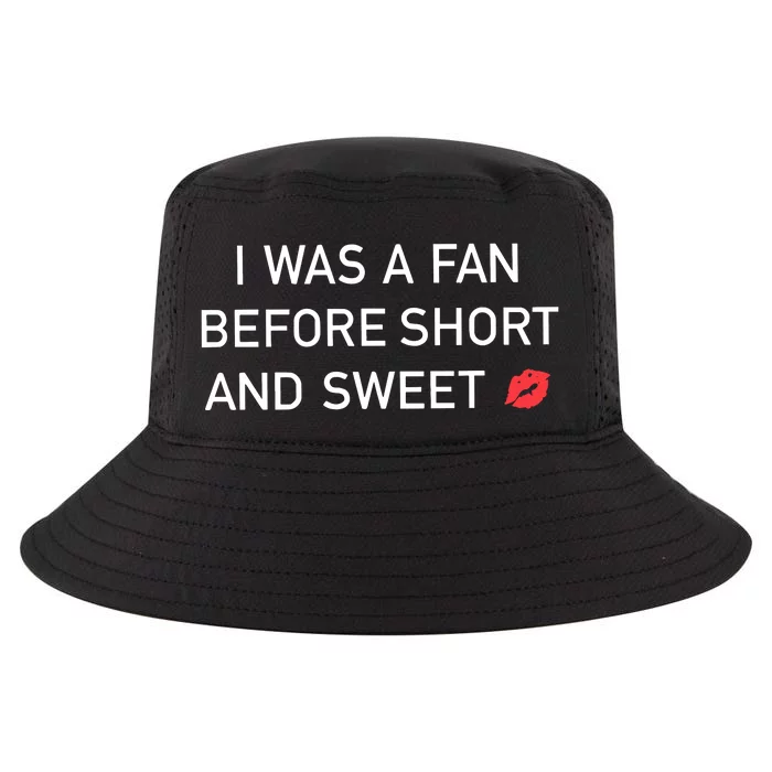 I Was A Fan Before Short And Sweet Cool Comfort Performance Bucket Hat