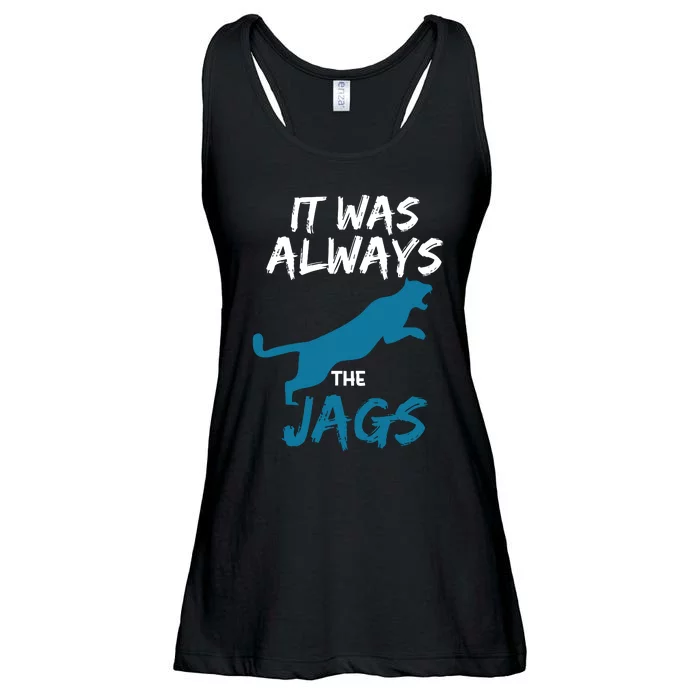 It Was Always The Jaguars Jags Ladies Essential Flowy Tank