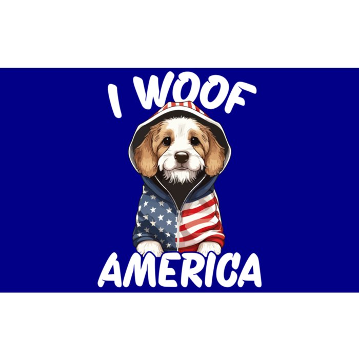 I Woof America Funny Gift Bumper Sticker