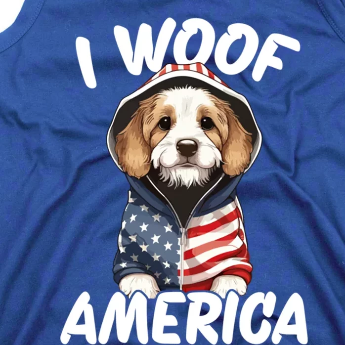 I Woof America Funny Gift Tank Top