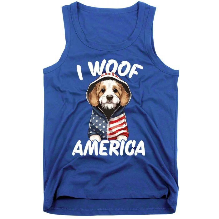 I Woof America Funny Gift Tank Top