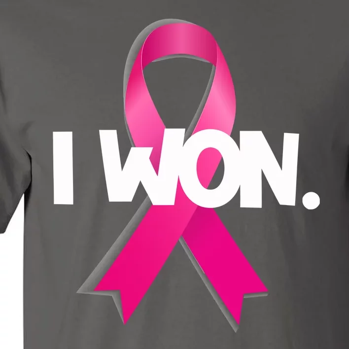 I Won Breast Cancer Awareness Survivor Tall T-Shirt