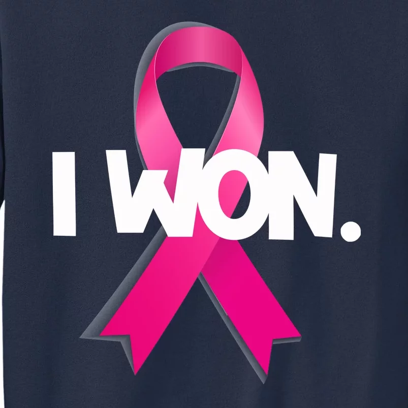 I Won Breast Cancer Awareness Survivor Sweatshirt