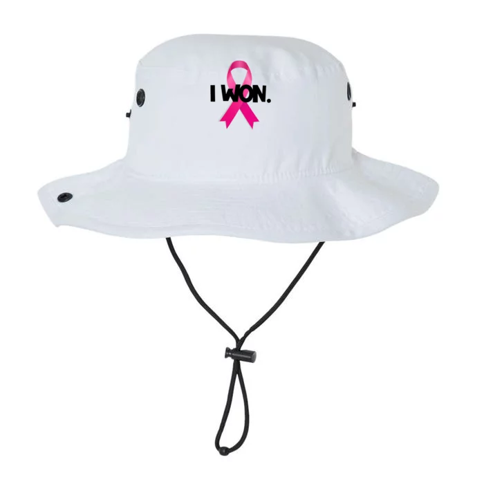 I Won Breast Cancer Awareness Survivor Legacy Cool Fit Booney Bucket Hat