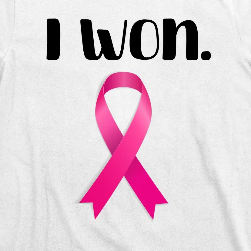 I Won Breast Cancer Awareness Strong T-Shirt