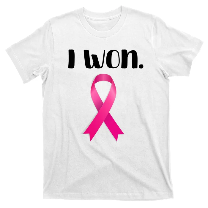 I Won Breast Cancer Awareness Strong T-Shirt