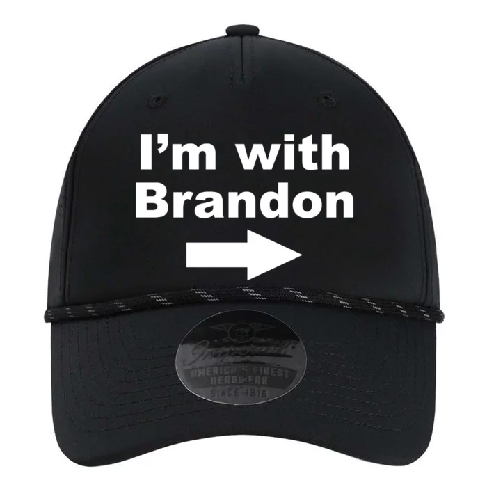 I'm With Brandon FJB Funny Anti Biden Chant Meme Performance The Dyno Cap