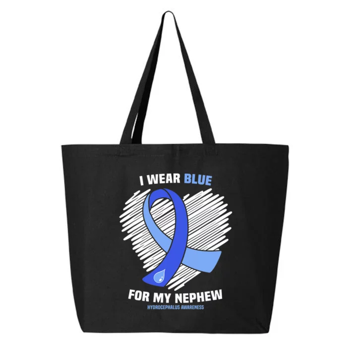 I Wear Blue For My Nephew Hydrocephalus Awareness 25L Jumbo Tote