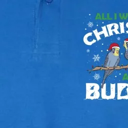 I Want Budgies For Christmas Cute Gift Softstyle Adult Sport Polo