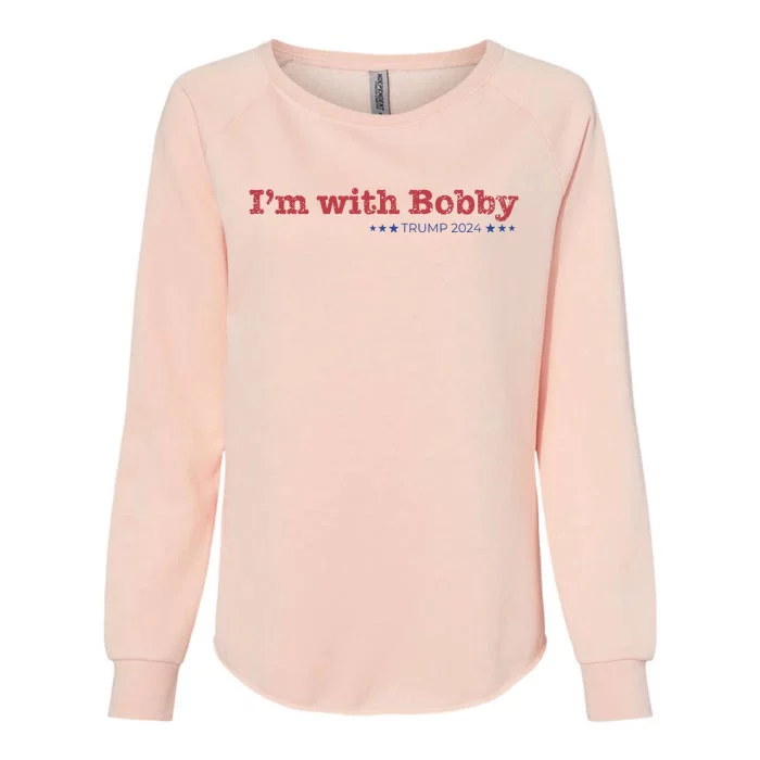 IM With Bobby Trump 2024 Womens California Wash Sweatshirt