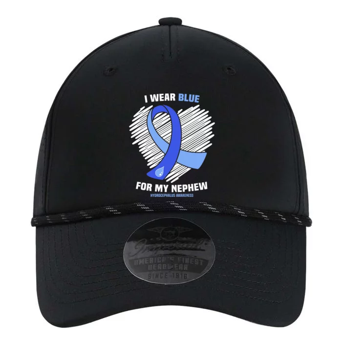 I Wear Blue For My Nephew Hydrocephalus Awareness Performance The Dyno Cap