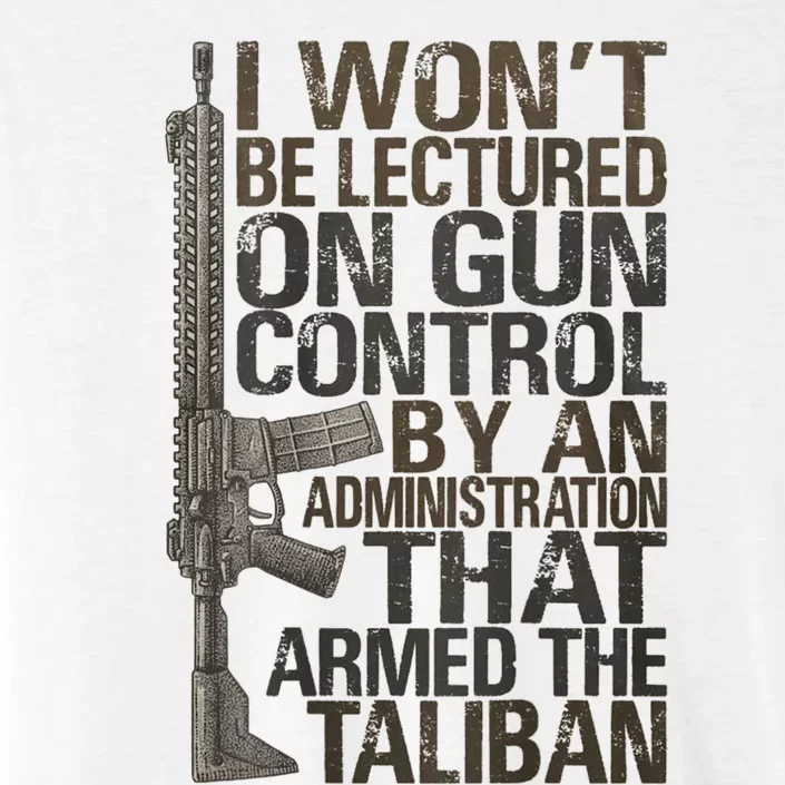 I Won't Be Lectured On Gun Control By An Administration Gun Control Guns Rights ChromaSoft Performance T-Shirt