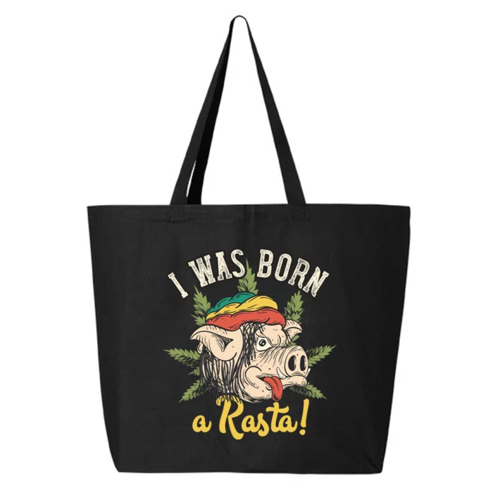 I Was Born A Rasta 25L Jumbo Tote