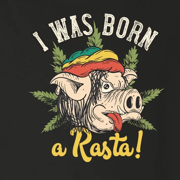 I Was Born A Rasta Toddler Long Sleeve Shirt